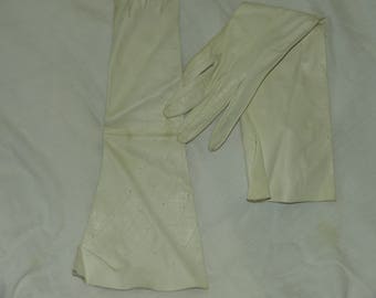 Vintage Opera Length Kid Gloves