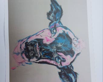 Cow Calf Fine Art Print