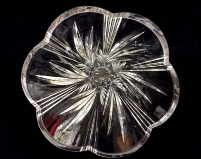 Marquis by Waterford Cut Lead Crystal Bowl, Canterbury Pattern, Gift, Gift For Christmas
