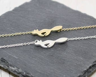 Fox Bracelet, Fox Lover Gift, Fox Jewellery, Woodlands Jewellery, Cute Bracelet, Foxy Gift, Gift for Fox Lover, Wildlife Jewellery