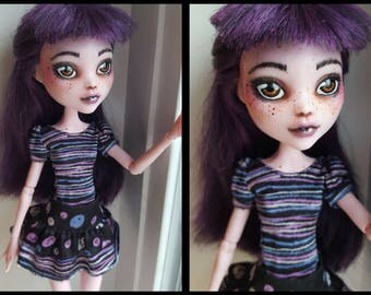OOAK Monster High Repaint - Elisabat