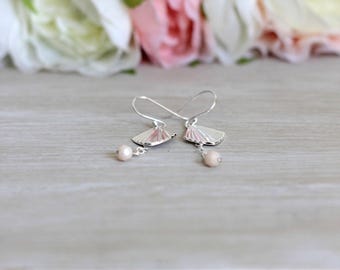 Ora silver plated earrings