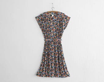 Summer Dress - Floral print - Size 6 to 10