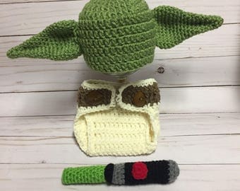 Baby yoday hat-yoda hat-baby photo prop-