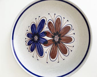 Stavangerflint Norway Florry dinner plate - Scandinavian dinnerware - Mid Century Modern 1950s Kitchenware
