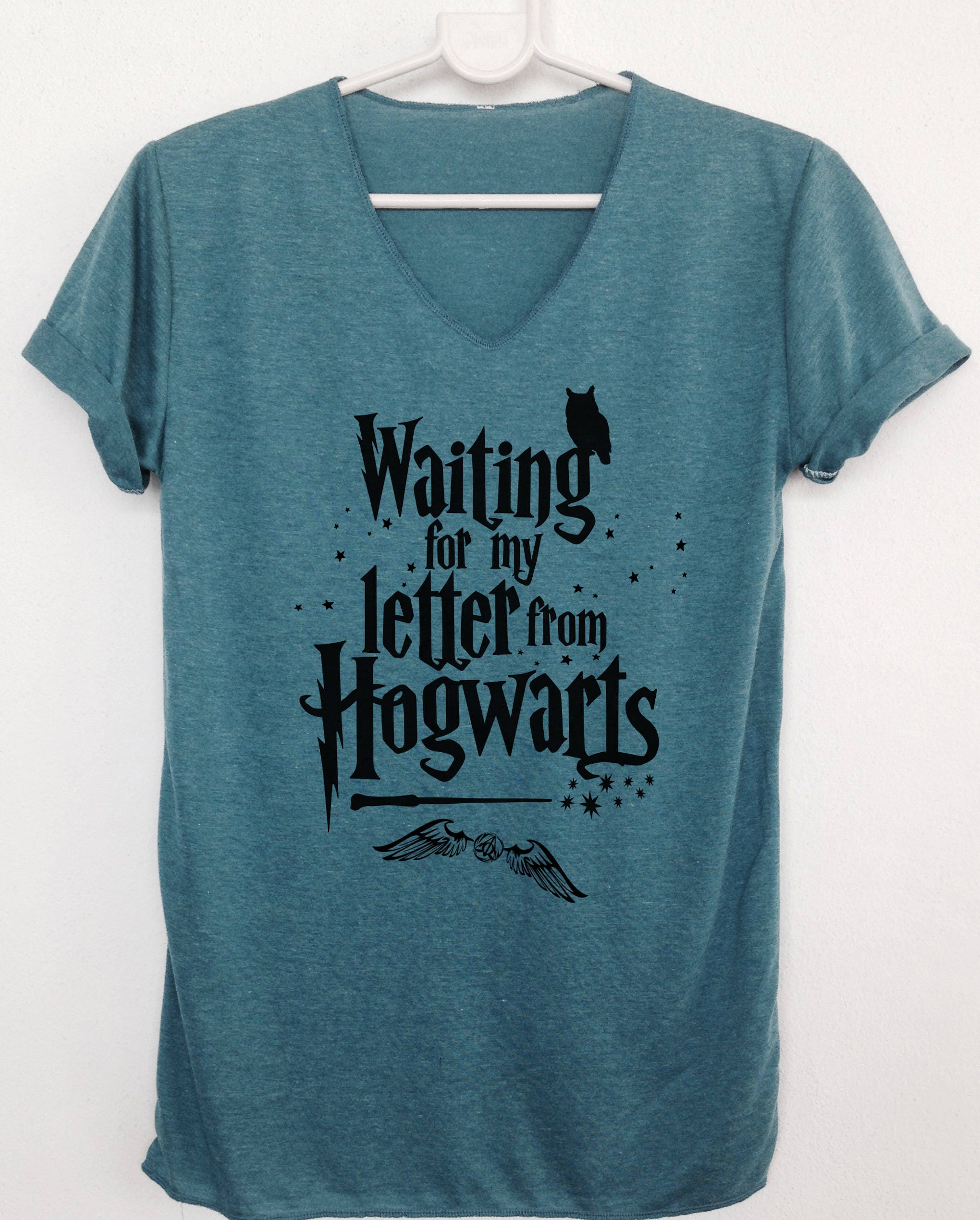 Waiting for my letter from Hogwarts Ringer tee ringer shirt