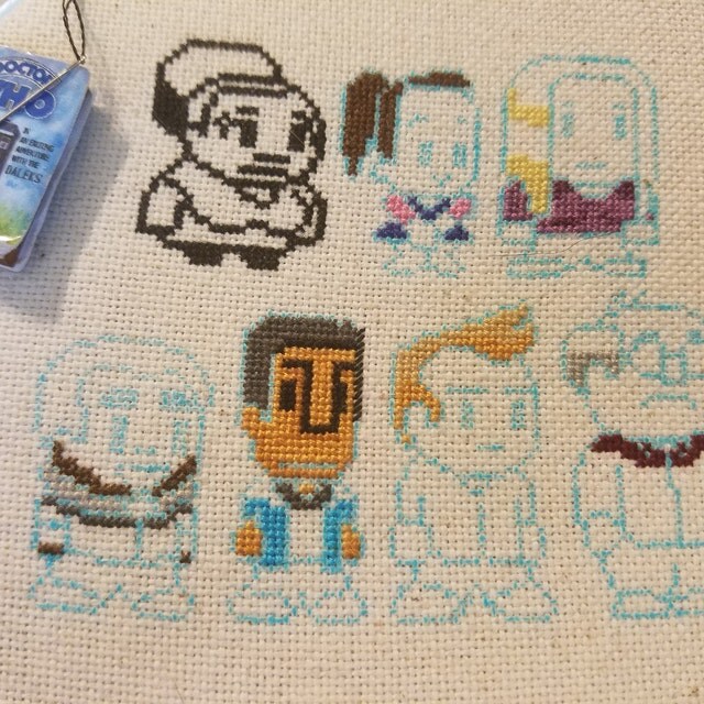 Magic the Gathering Liliana of the Veil Cross Stitch Pattern