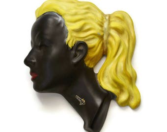 Keramik-Wandmasken von Cortendorf - raumwunder - vintage wohnen in nürnberg