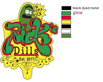 Pickle Rick's Dills Hat Pin **Presale**