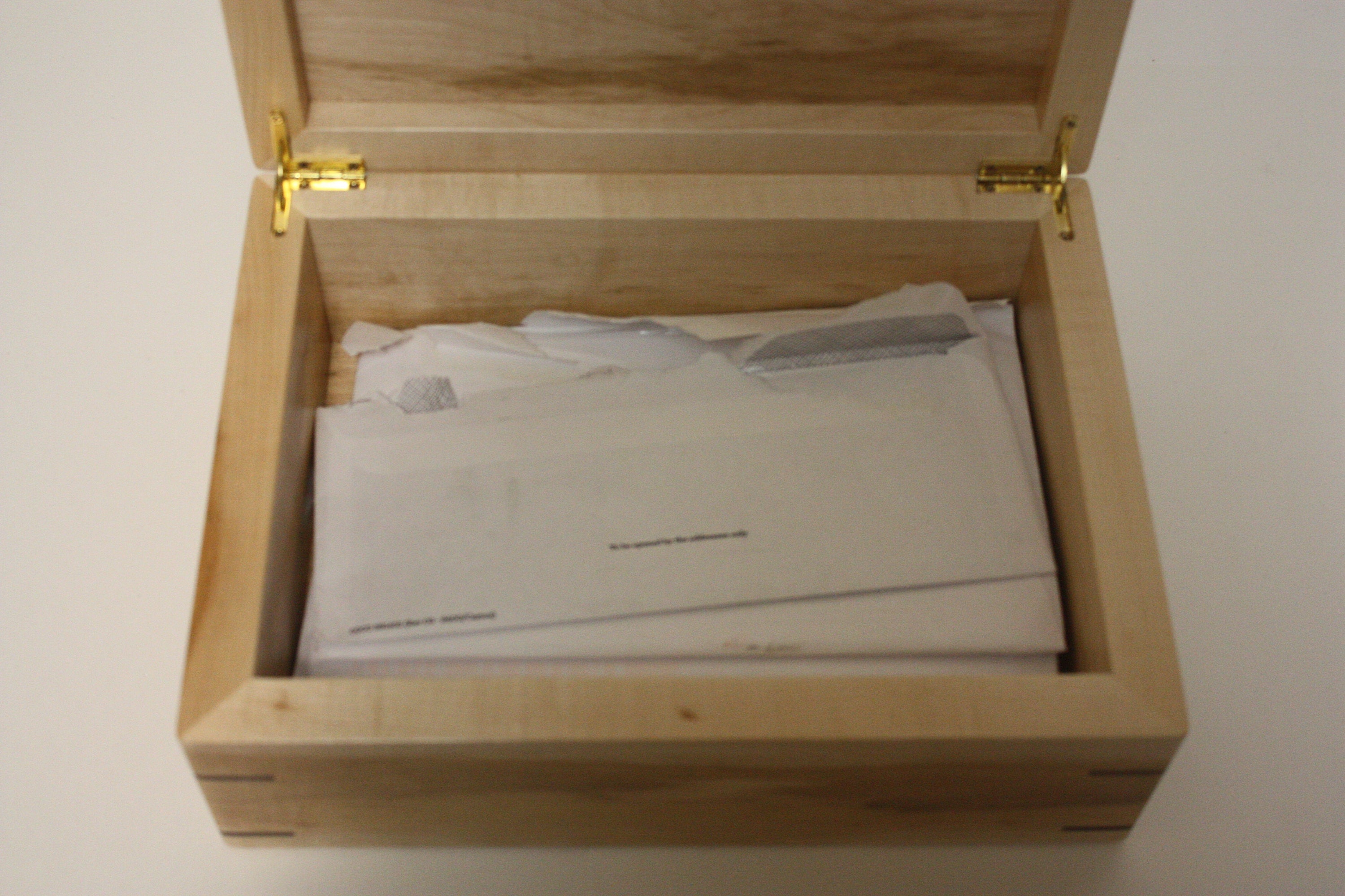 Large Handmade Stationary Box For Sale