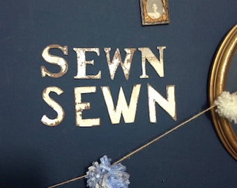 Beautiful old wearther vane letters, old metal letters, decorative wall hanging, display letters, wall art, letters, NEWS, compass letters