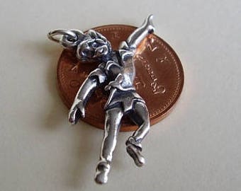 Sterling Silver Peter Pan Charm