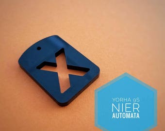 Nier Automata 9s choker necklace **charm only**