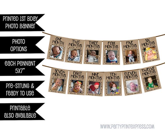 Wild One Banner - Wild ONE Photo Banner - Wild One Birthday Banner ...