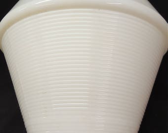 Vintage Milk glass Ceiling Light cover 4 inch fitter