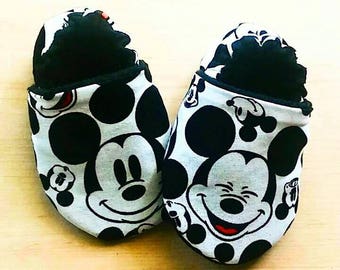 Mickey Mouse Inspired Baby/ Kid Booties