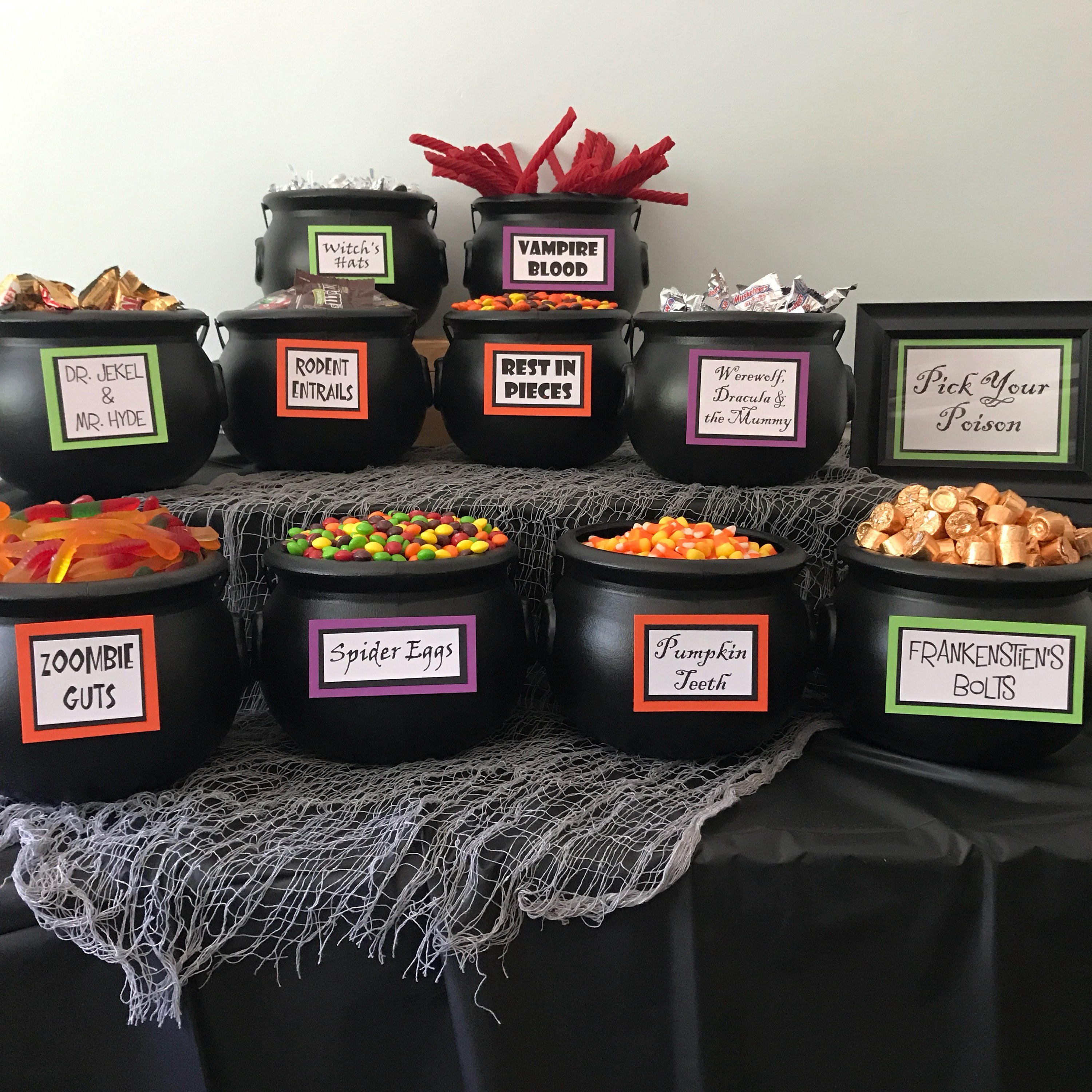 Spooky Halloween Candy Names The Cake Boutique