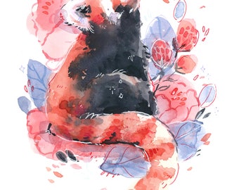 Red Panda -- Art Print