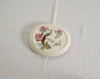 Devonware Fieldings / Early Crown Devon teapot stand, ca. 1920