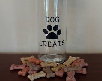 Dog Treat Jar.Dog Treat Container.Doggie Treats.Personalized Dog Treat Jar.Dog Treat Canister.Dog Treats Jar.Doggie Jar.Dog Lover Gift