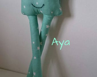 Cloth doll / / blanket / / child / / birth gift