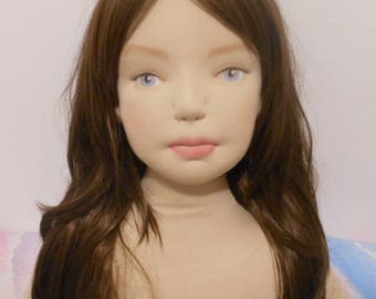 Life size doll, custom realistic doll, large waldorf doll