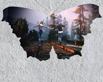 Life is Strange Max and Chloe original poster Butterfly effect hot video game print