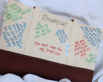 Firefly / Serenity Tote - Firefly Tote, Serenity Tote, Firefly/Serenity Quote Tote, Durable Cotton Tote, Great Gift for Browncoats