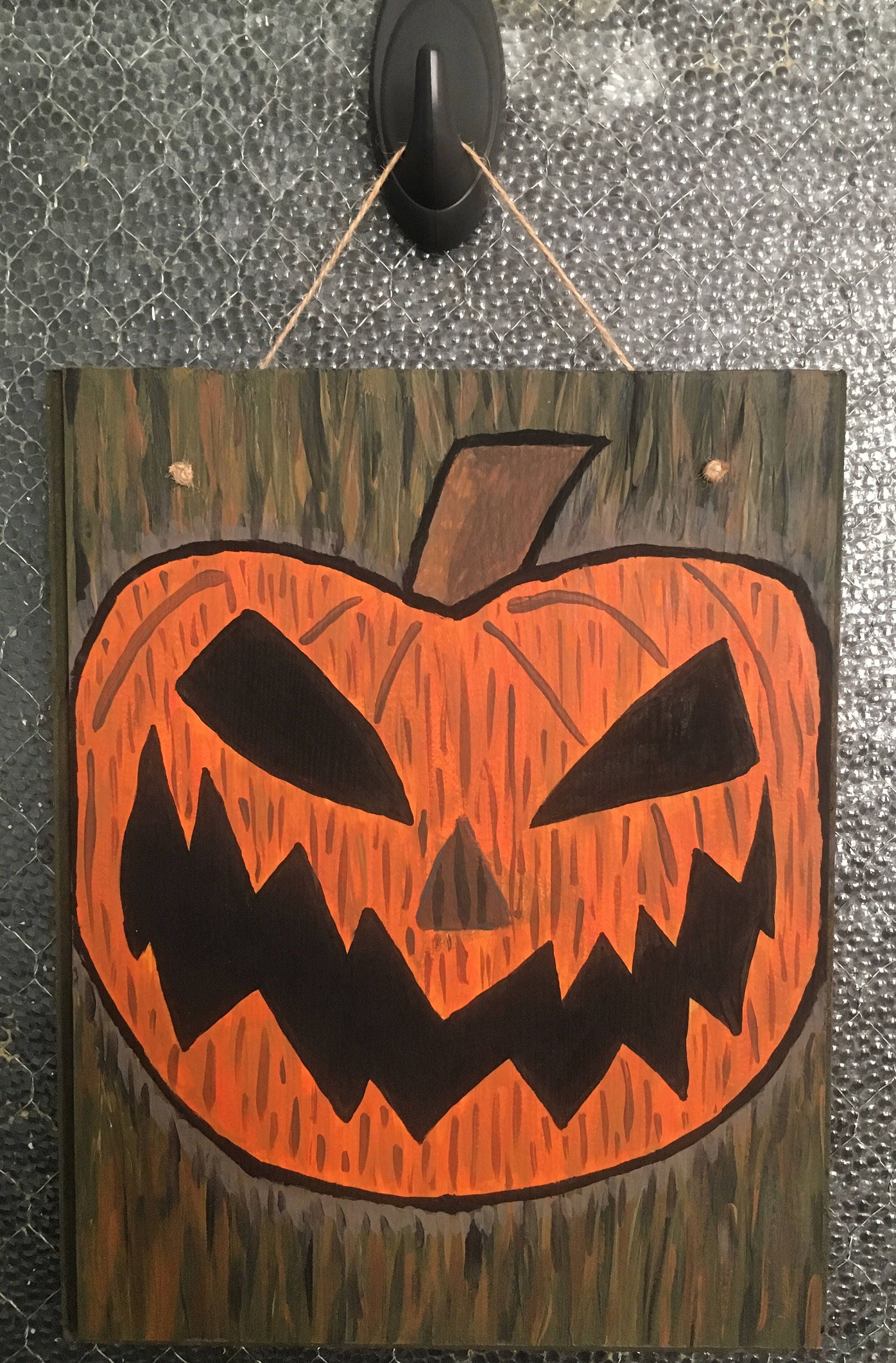 Nightmare Before Christmas Halloween Town Door Décor