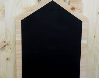 House shaped memo Board to hang on the wall-wood