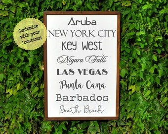 Personalized Birthday Gifts for Her, Gift Ideas for Women, 5 Year Anniversary Gifts for Women, Travel Gifts, Wood Anniversary Gift for Her