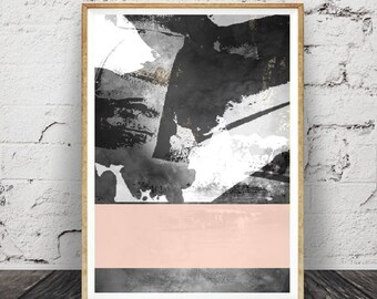 art et collection .abstrait noire télécharger , imprimable affiche grand format, numérique,décor moderne contemporain