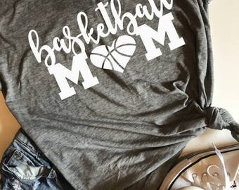 Basketball Mom SVG, PDF, PNG, Dxf Design