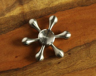 Engraved Fidget Spinner - Customized Metal Fidget Spinner - Personalized Fidget Spinner