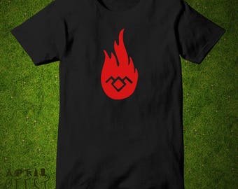 Twin Peaks Shirt Science Fiction T-shirt black lodge fire walk Men Women Unisex Tee shirt