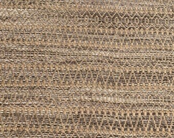 Luxury Jute Area Rug Handcrafted of a blend of natural and Rayon and jute.