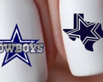 Dallas Cowboys Nail Decals