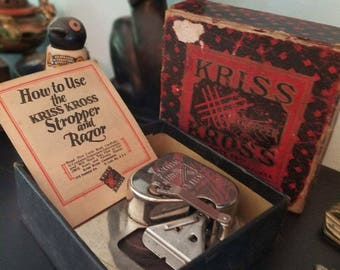 Stop! Look! Read! Vintage Kriss Kross Stropper and Razor