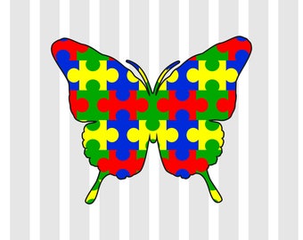 Free Free 118 Autism Butterfly Svg SVG PNG EPS DXF File