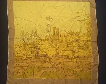 RARE Vintage 1960's Italian Vera Neumann Scarve