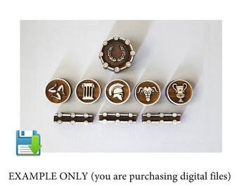 CATAN base set accessories (awards, robbers, players, etc)