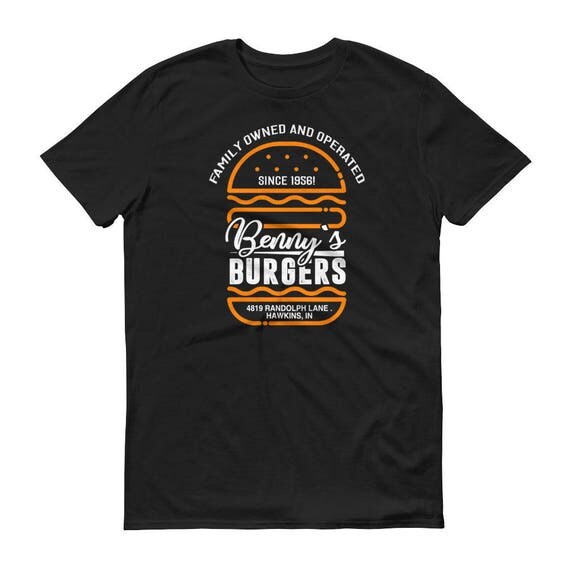 benny's burgers shirt