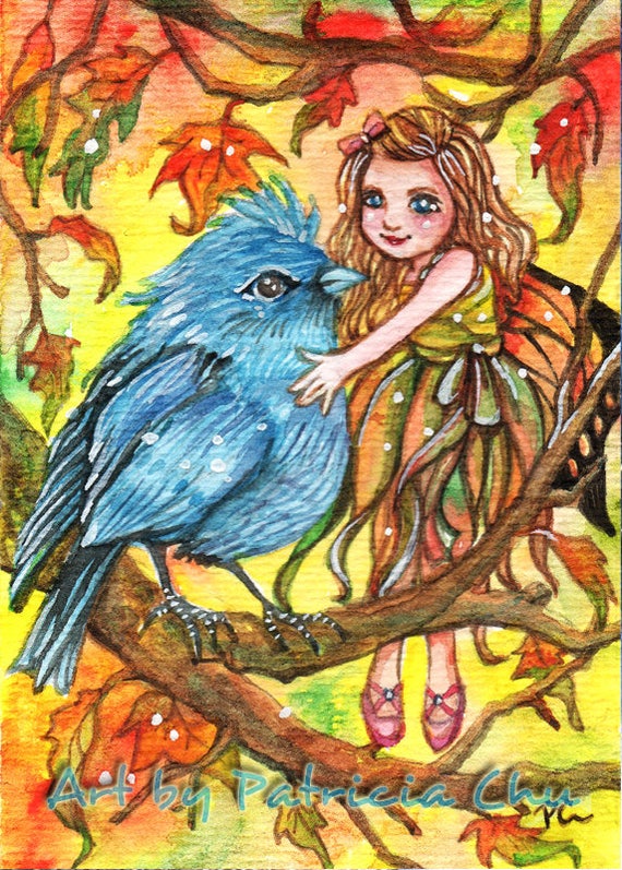 ACEO limited edition art print 2.5 x 3.5 inches Big