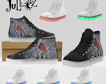 name brand shoes that light up