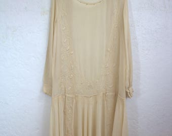 Silk Chiffon Dress