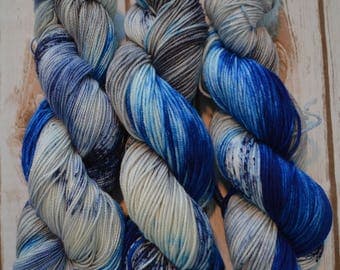 Go Cowboys! Hand Dyed Worsted Weight Yarn