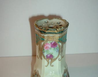 Old Handpainted Nippon Three Toe Hat Pin Holder