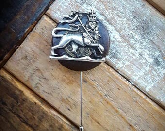 Lion of Juddah-Hand Made Artisan Lapel Pin