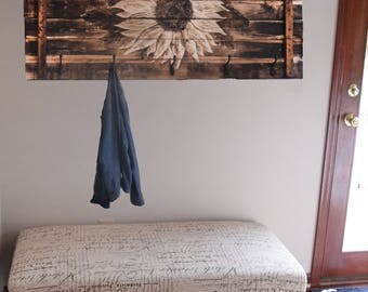 Sunflower Farmhouse Decor Large Wall Art Sunflowers Rustic Wood Sunflower Farmhouse Decor Large Wall Art Sunflowers Rustic Wood