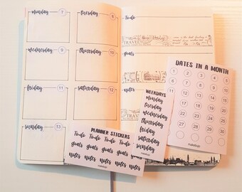 Planner and Bullet journal stickers